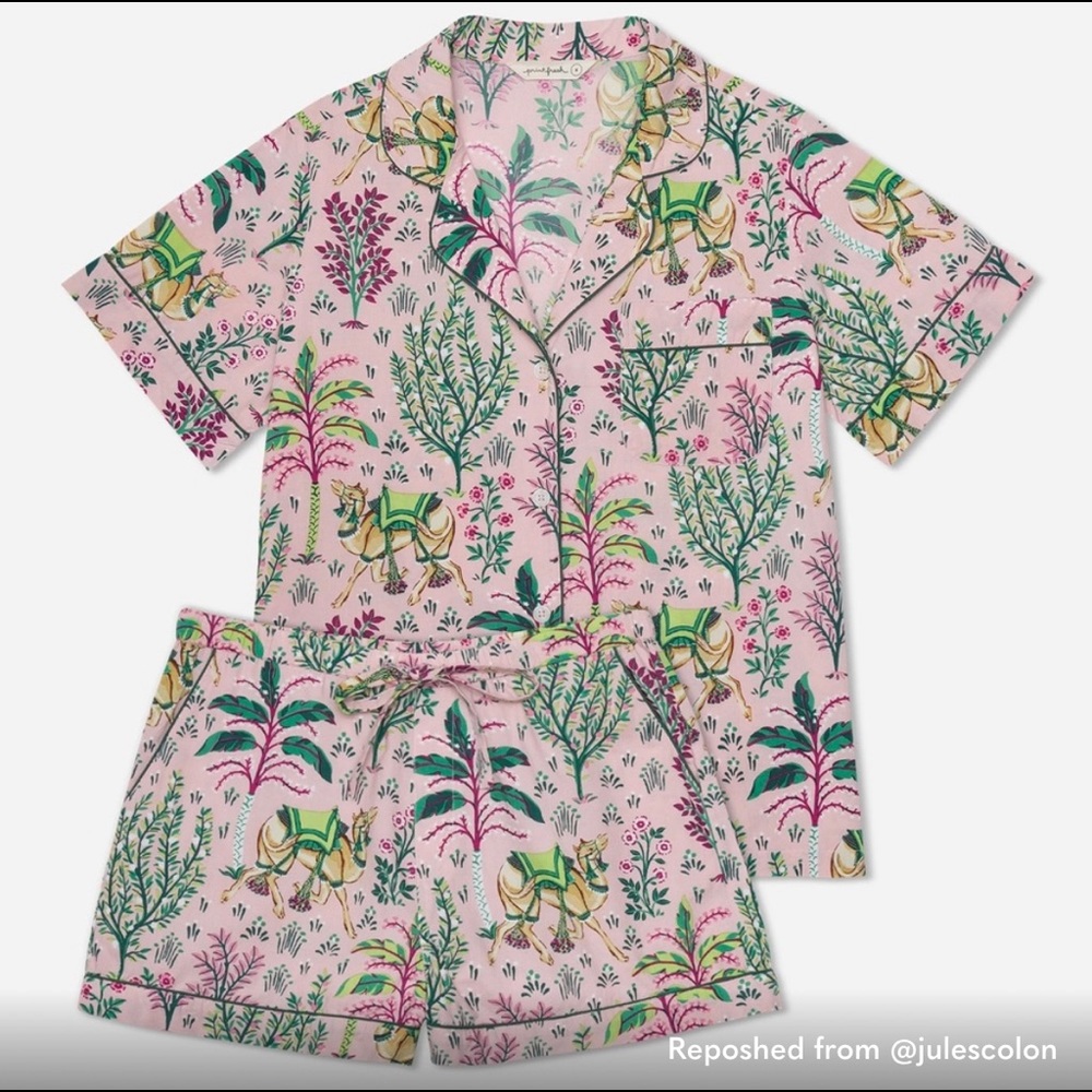Printfresh short pajamas